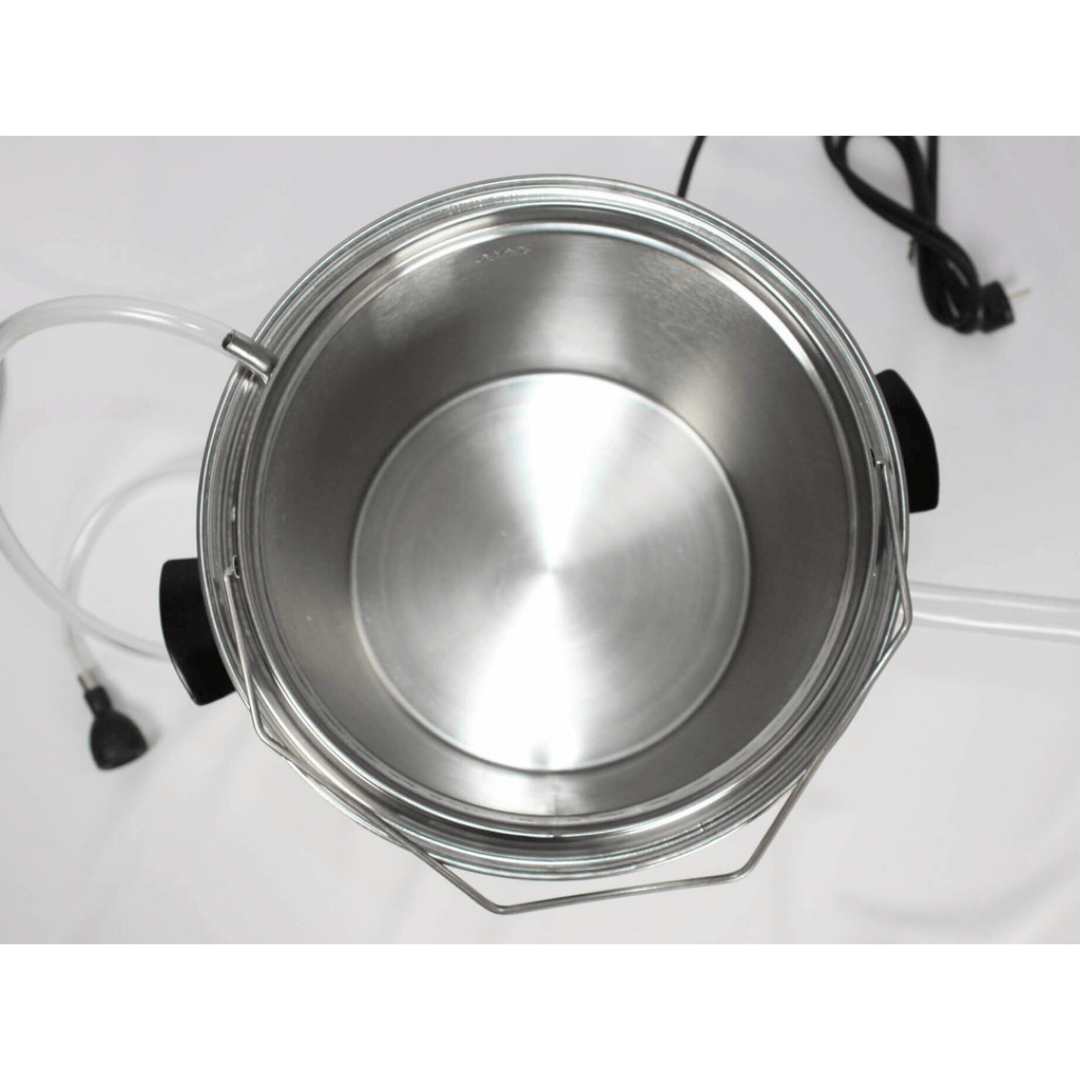 Milky Day Small Milk Pasteurizer and Yogurt Machine FJ15 interior view with hose