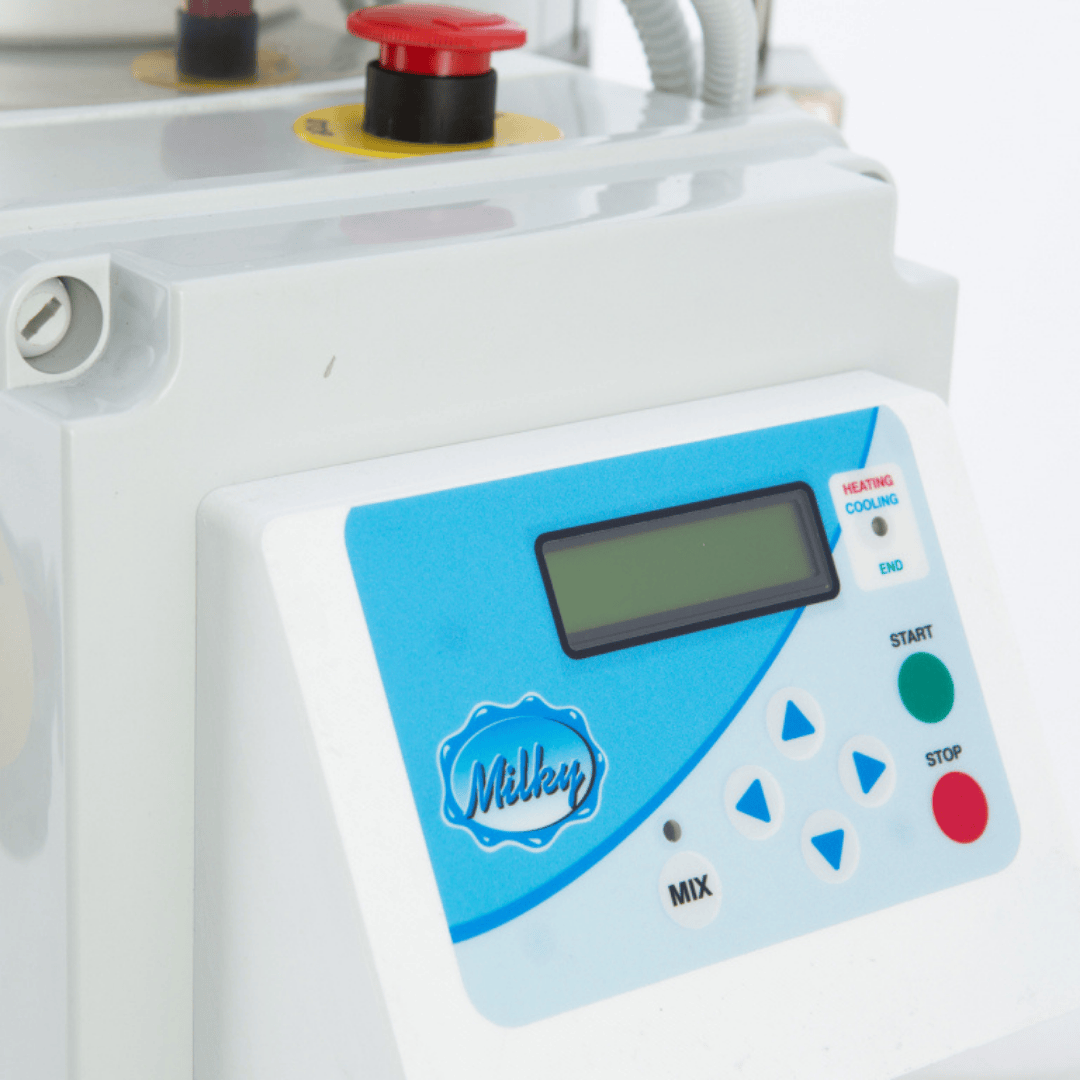 Milky Day Small Milk Pasteurizer and Yogurt Machine FJ50 PF control panel