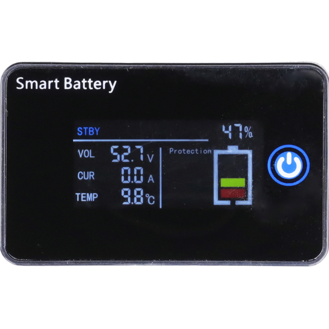 Picture of MillerTech 48V 50AH Golf Cart Battery (4850-BT) LED Screen