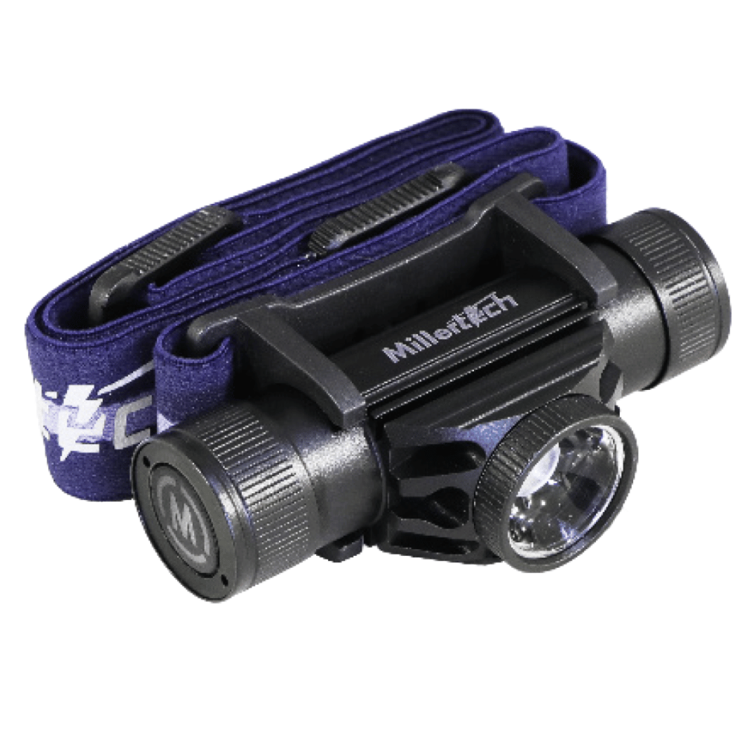 Picture of MillerTech Model 556 High Power (2nd Gen) Rechargeable Millertech LED Headlamp