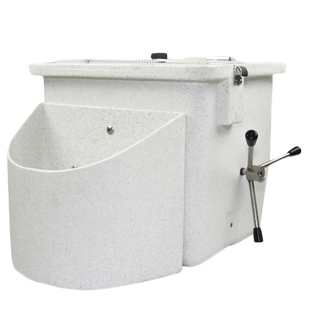 Nature&#39;s Head Composting Toilet Extra Base with Lid - Spider Handle