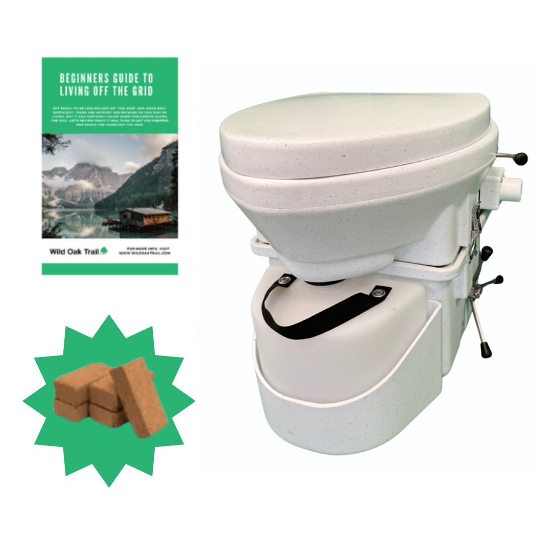 Picture of Nature&#39;s Head The Weekender Composting Toilet Inclusions