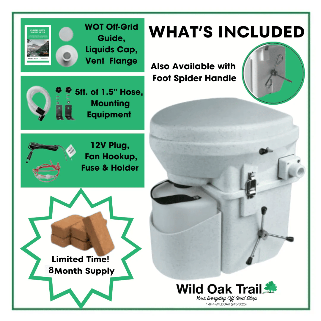 Nature&#39;s Head Composting Toilet Inclusions