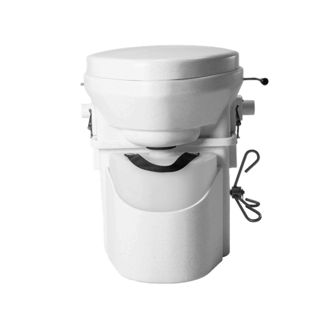 Nature&#39;s Head Composting Toilet With Foot Spider Handle