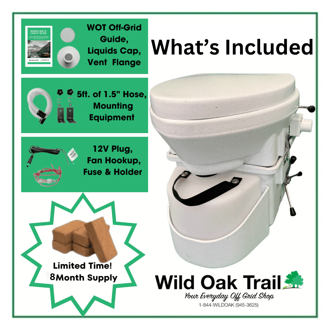 Nature&#39;s Head Composting Toilet Inclusions