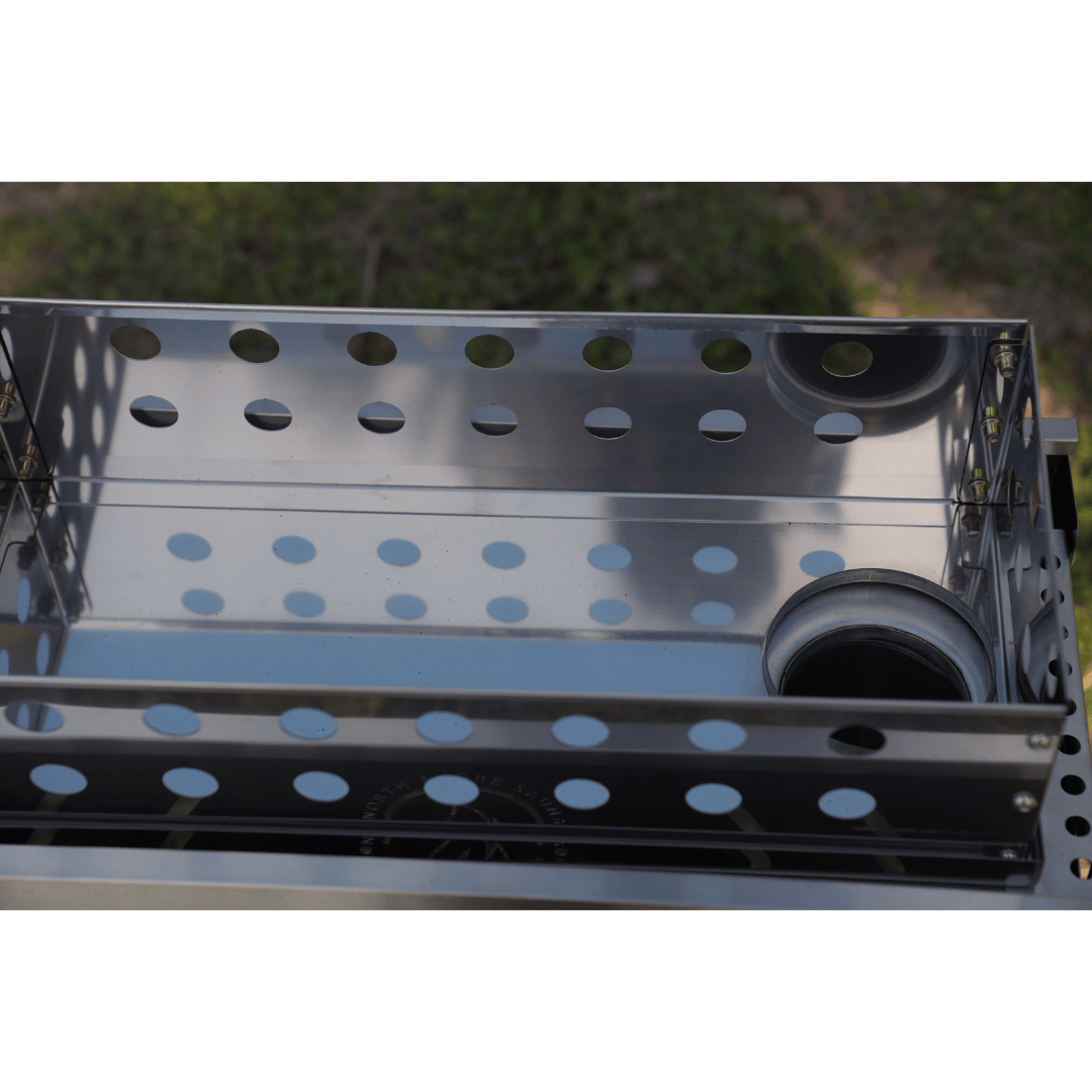 North Shore Sauna Mini Cube Sauna Tent Starter Package Rock Basket