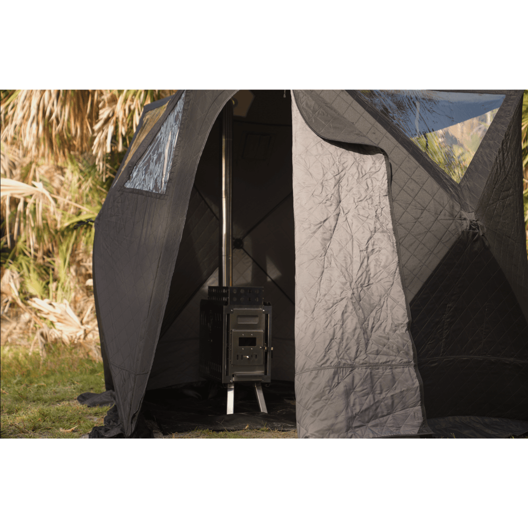North Shore Sauna Nova 4 Sauna Tent Starter Package (4-person) Sauna Stove