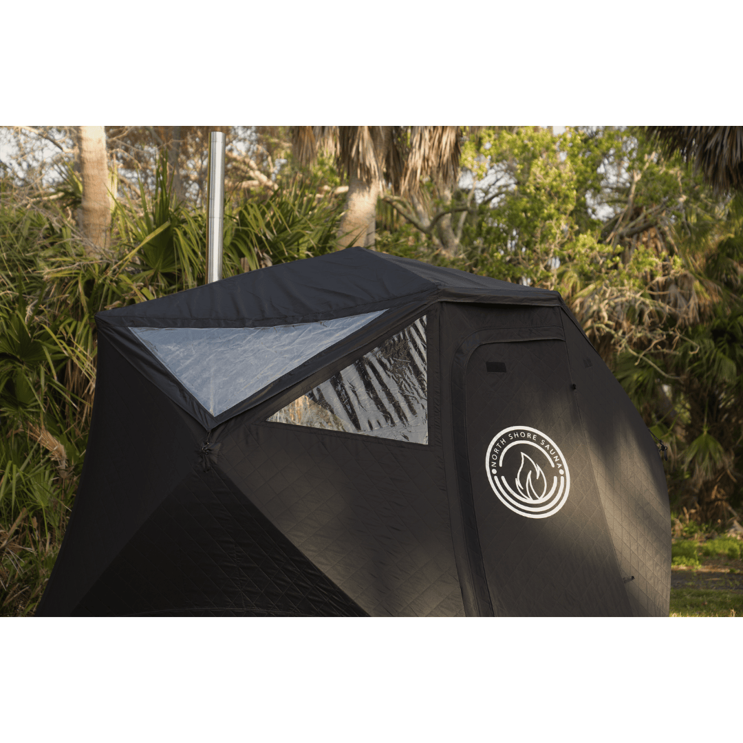 North Shore Sauna Nova 6 Sauna Tent Starter Package (6-person)