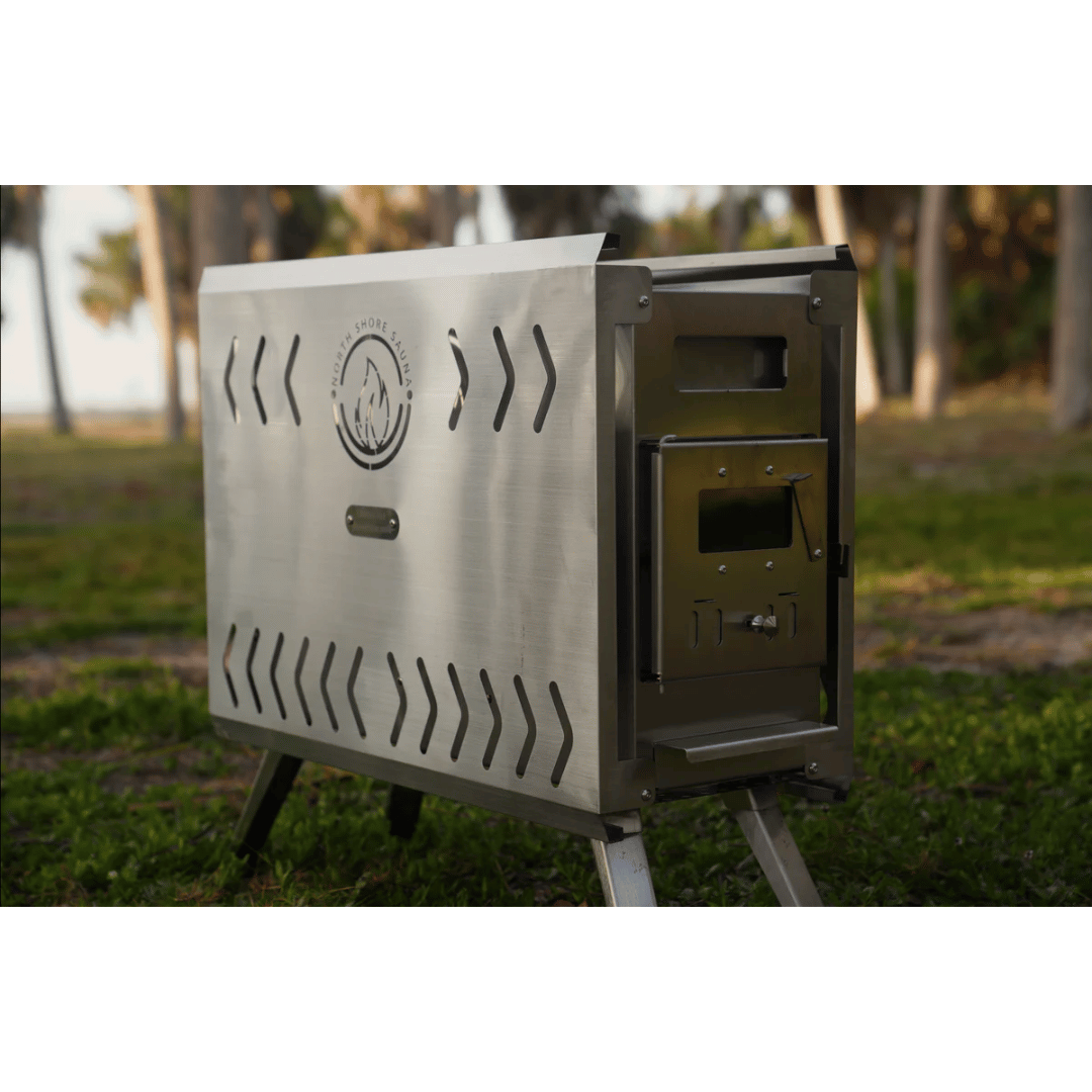 Picture of North Shore Sauna Portable Tent Wood Stove