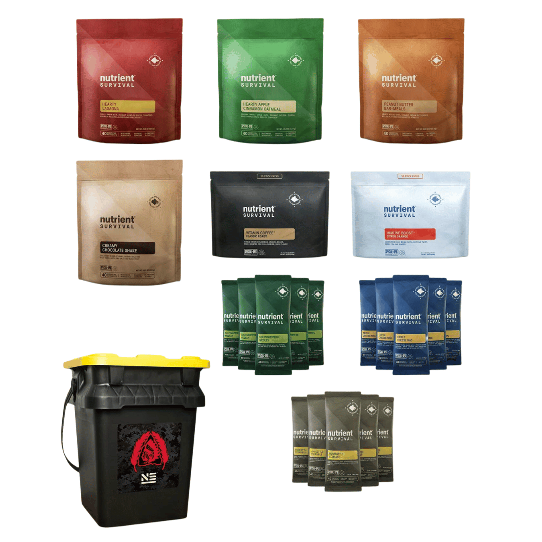 Nutrient Survival - Black Scout Survival 10-Day Emergency Food Supply