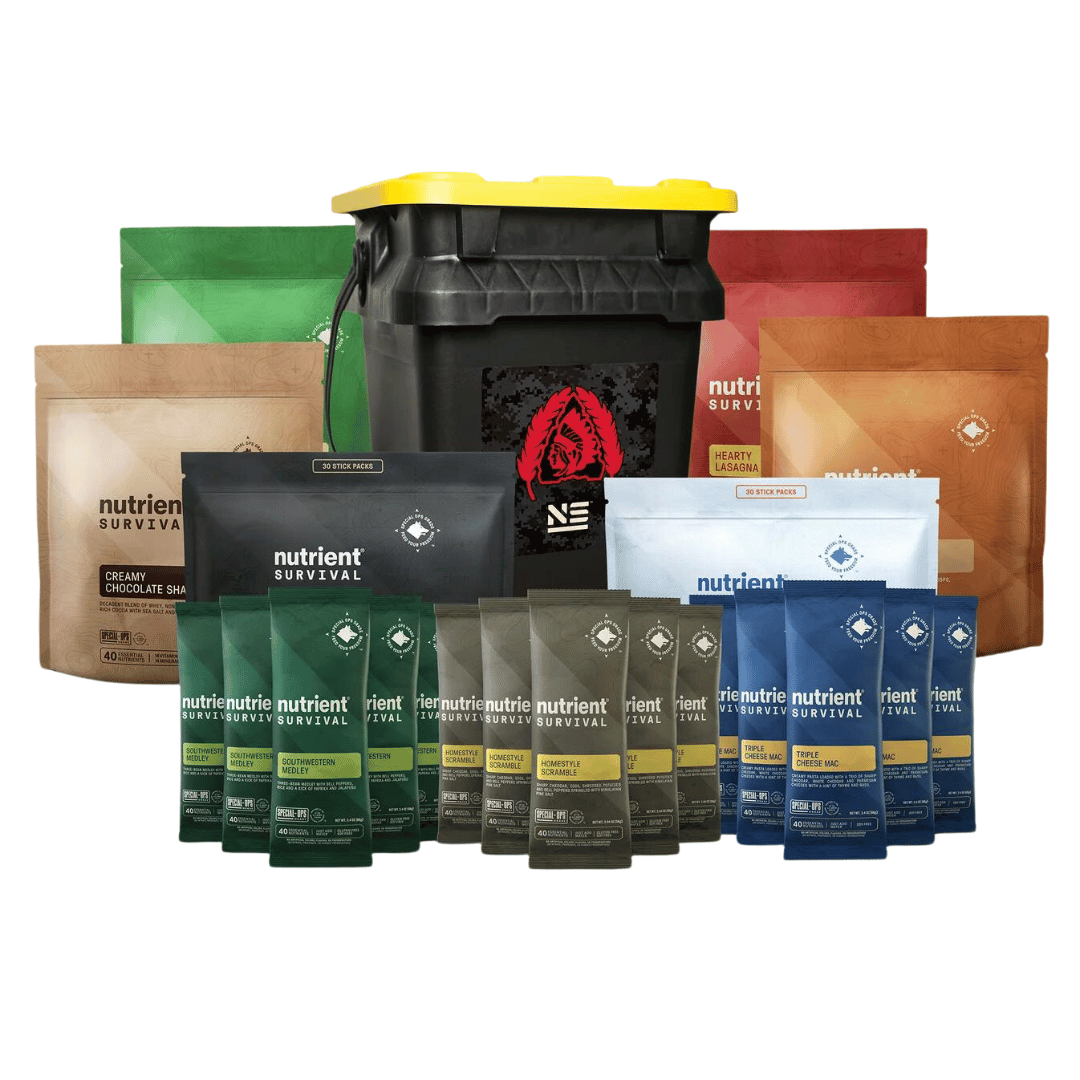 Nutrient Survival - Black Scout Survival 10-Day Emergency Food Supply