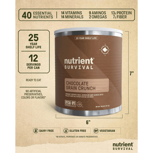 Nutrient Survival - Cereal Lover Kit #10 Cans