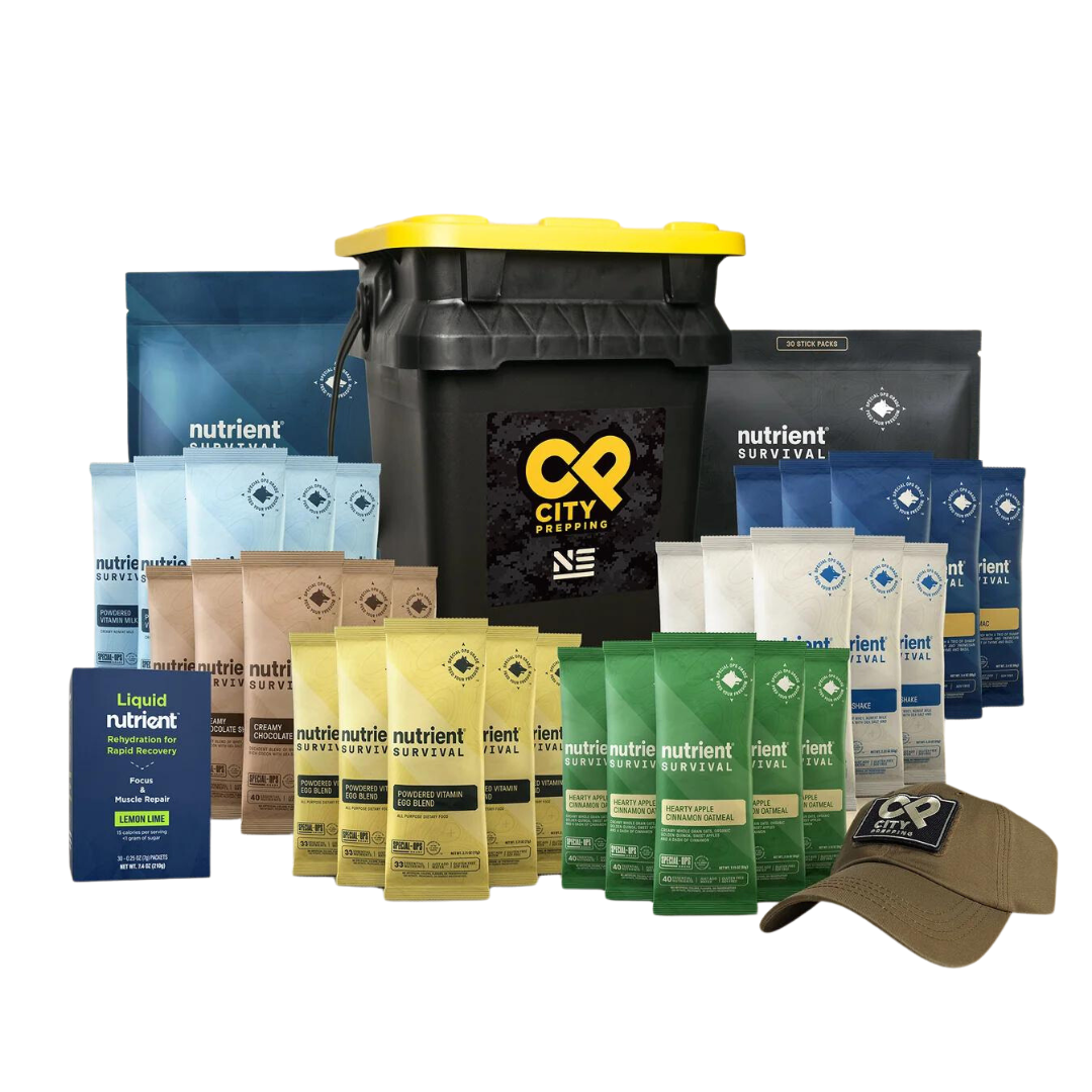 Nutrient Survival - City Prepping Survival Bucket