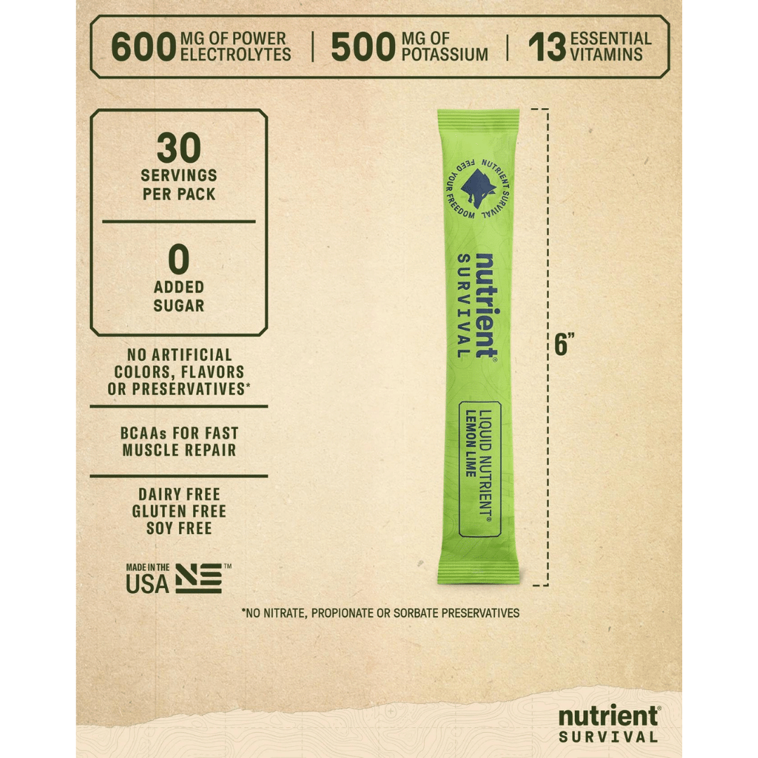 Nutrient Survival - Grab and Go Power Pack Alpha Collection (7 Pack)