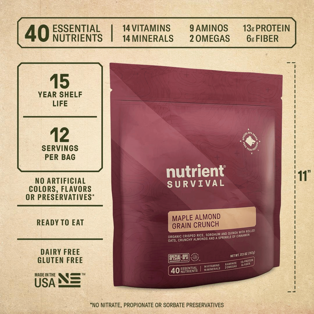 Nutrient Survival - Alaska Prepper Pay-Day Preps Bucket Kit