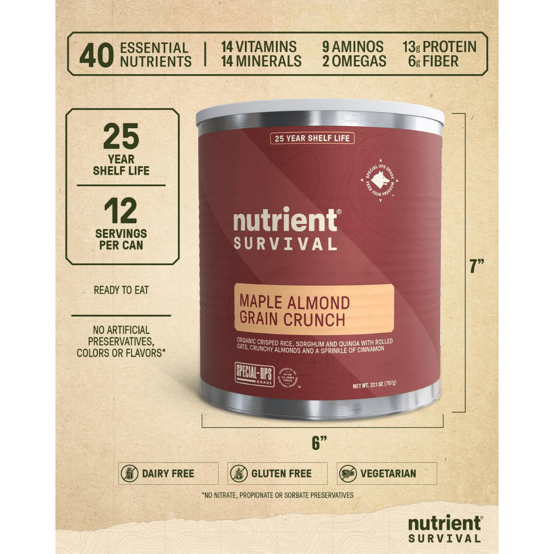 Nutrient Survival - Cereal Lover Kit #10 Cans