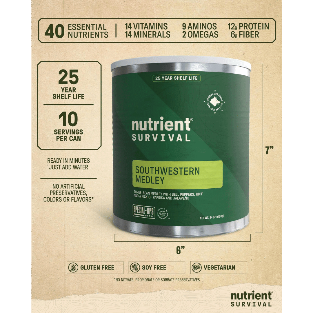 Nutrient Survival - Entree Kit #10 Cans