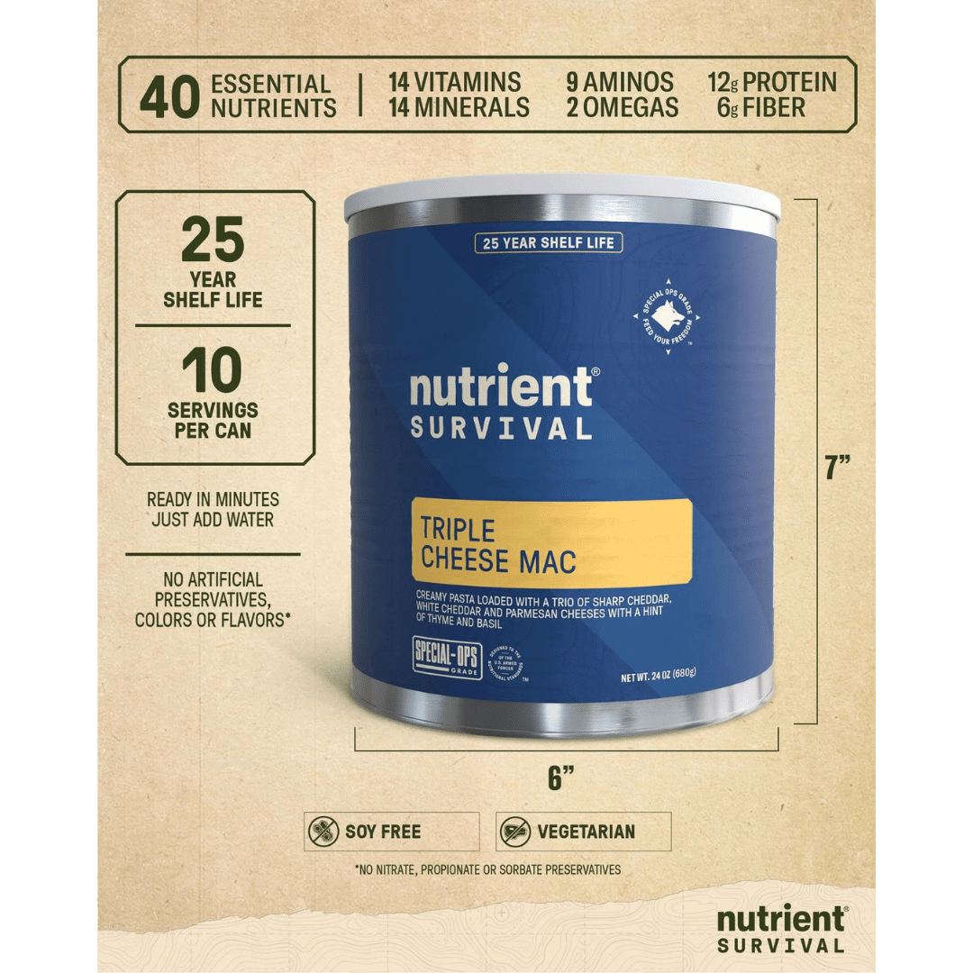 Nutrient Survival - 14-Day Emergency Food Kit