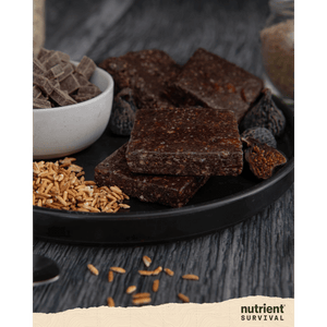 Nutrient Survival Brain Omega 3 Bar - Fig and Dark Chocolate