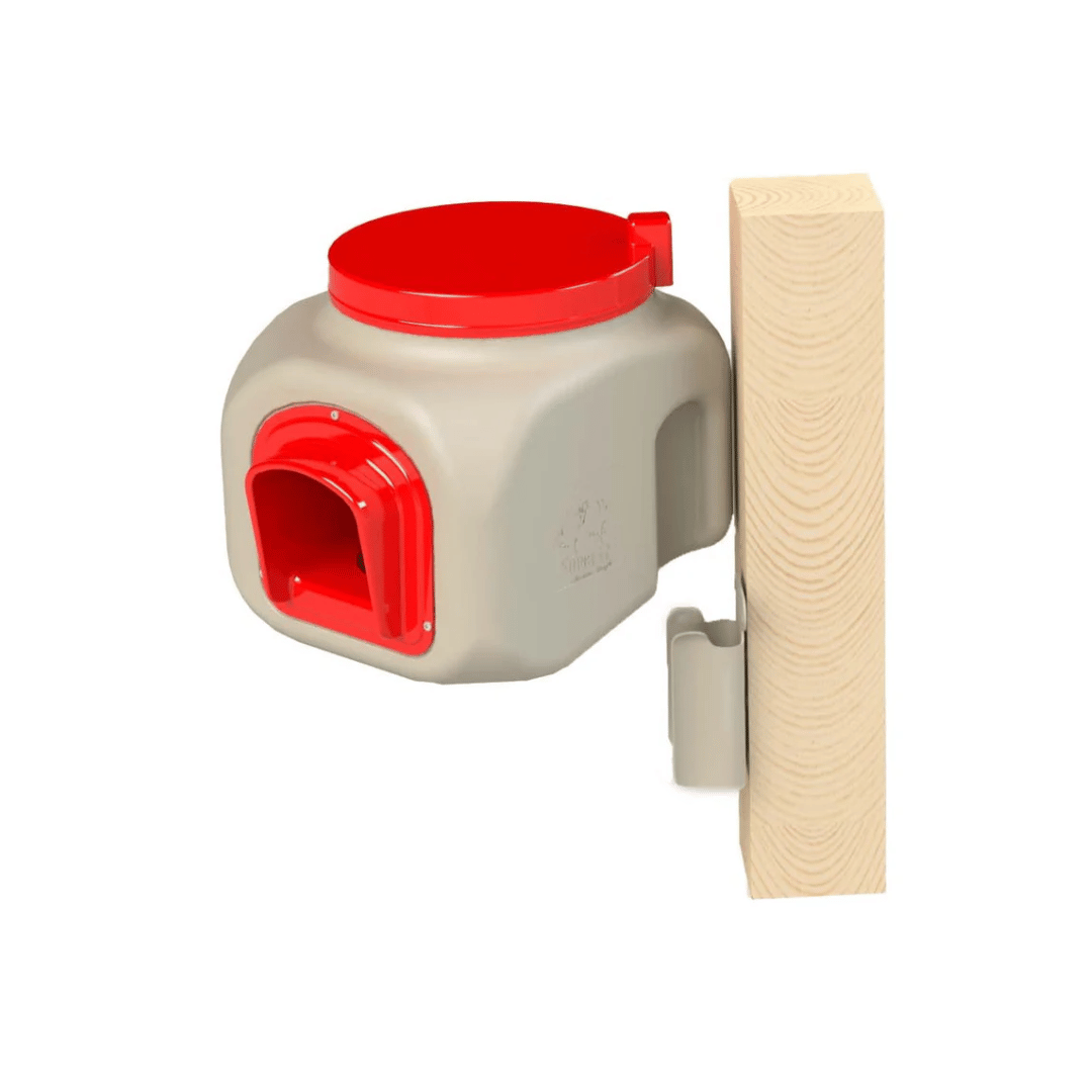 OverEZ Compact Chicken Feeder - Mounting Feature