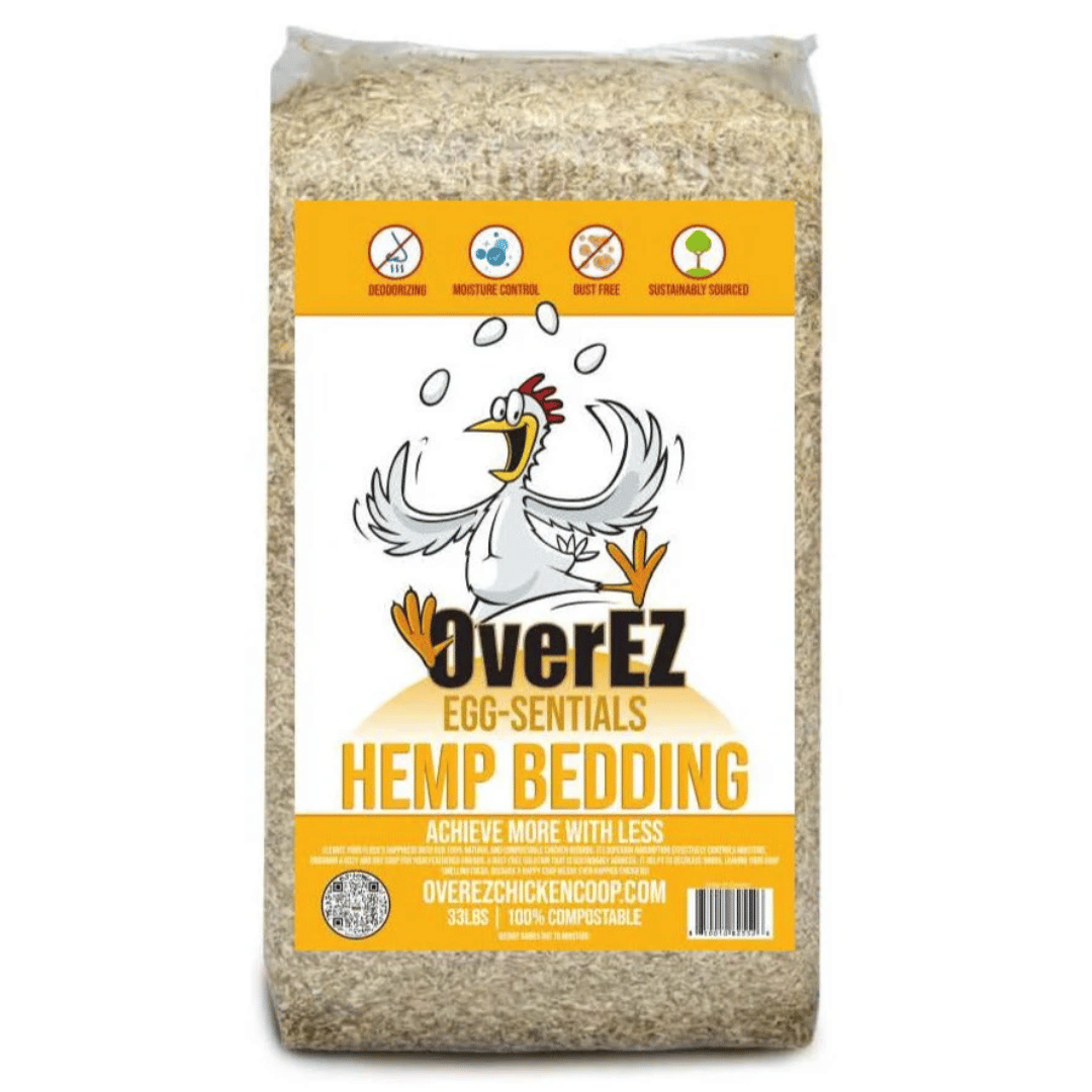 OverEZ EGG-sentials Hemp Bedding - 33 LB Bale