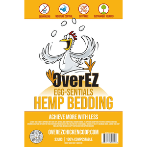 OverEZ EGG-sentials Hemp Bedding - Features
