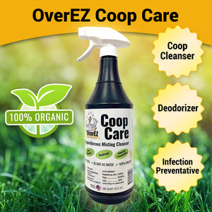 Picture of OverEZ Organic Coop Care Solution Features