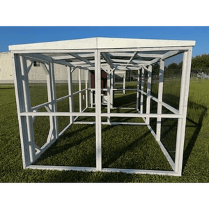 Picture of OverEZ Wooden 8Ft. Chicken Run - White