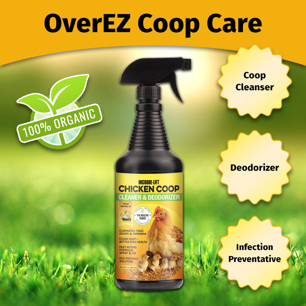 Microbe-Lift Chicken Coop Cleaner &amp; Deodorizer - 32 oz
