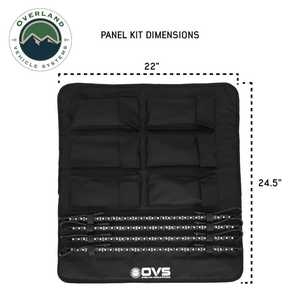 Overland Vehicle Systems 4 Piece Universal LED Light Kit - Dimensions