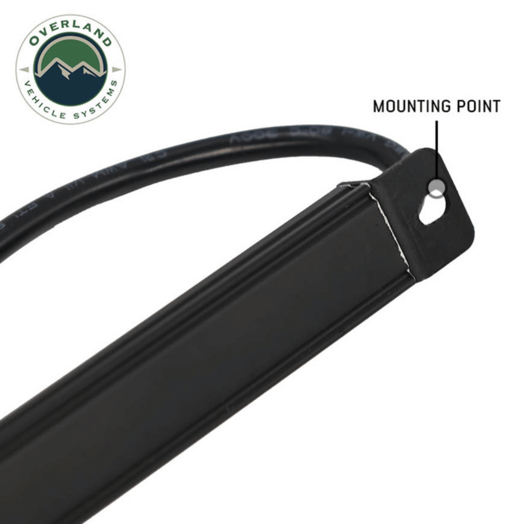 Overland Vehicle Systems 4 Piece Universal LED Light Kit - Mounting Point