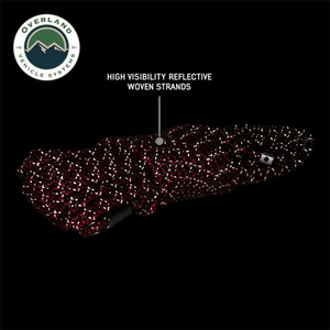 Overland Vehicle Systems Brute Recovery Performance Winch Line reflective strands