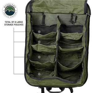 Overland Vehicle Systems Camping Gear Storage Bag with 8 pouches