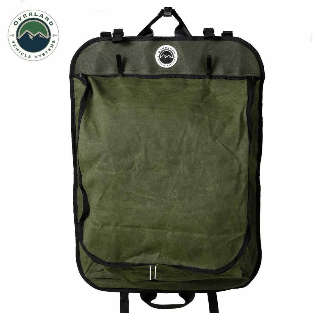 Overland Vehicle Systems Camping Gear Storage Bag zipper door
