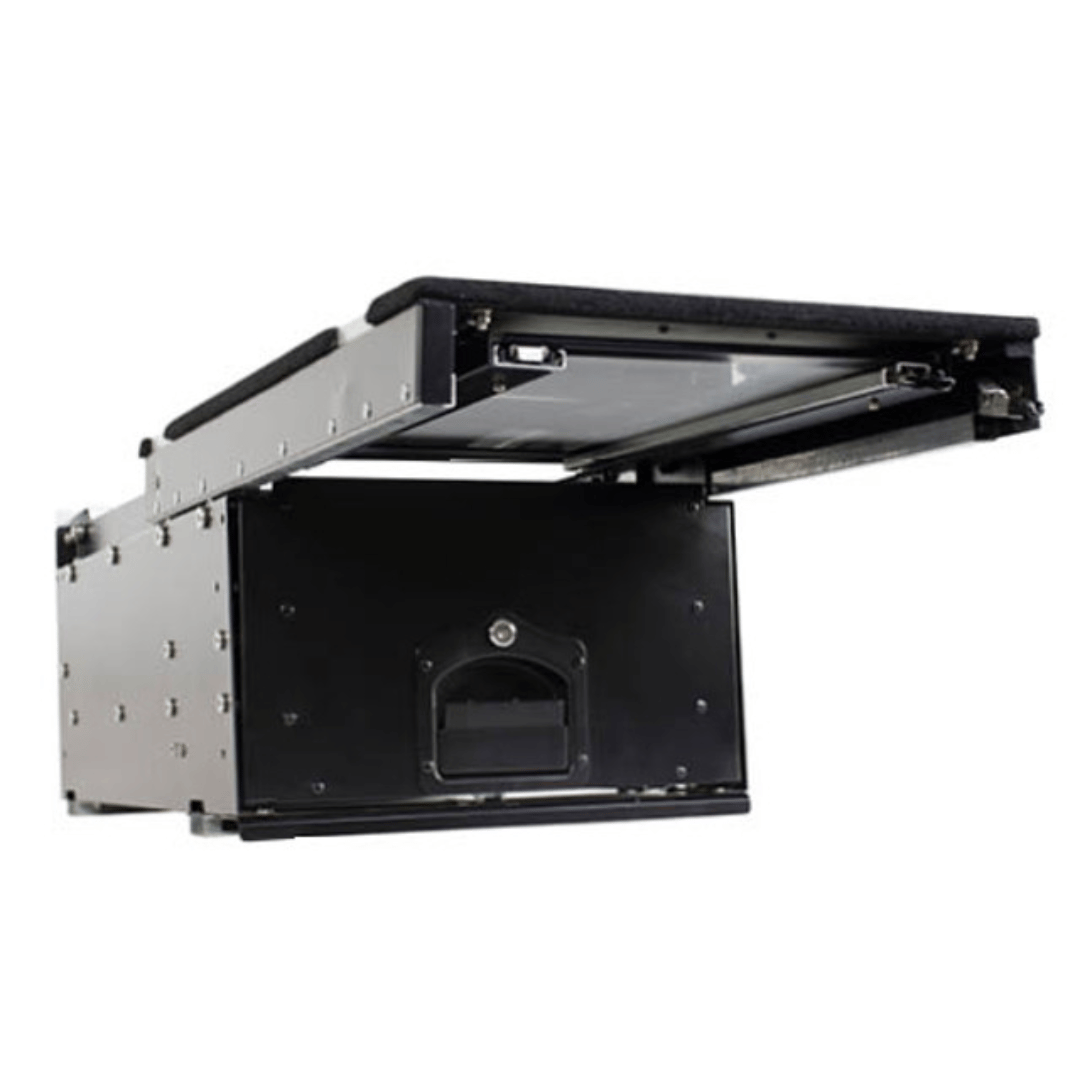 Overland Vehicle Systems Cargo Box With Slide Out Drawer &amp; Working Station