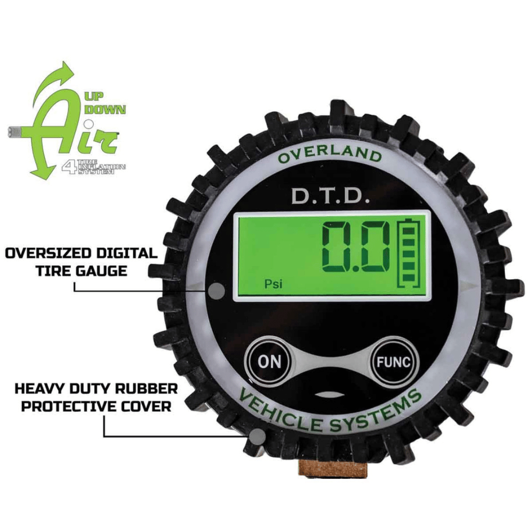 Overland Vehicle Systems Digital Tire Deflator DIgital Tire Gauge