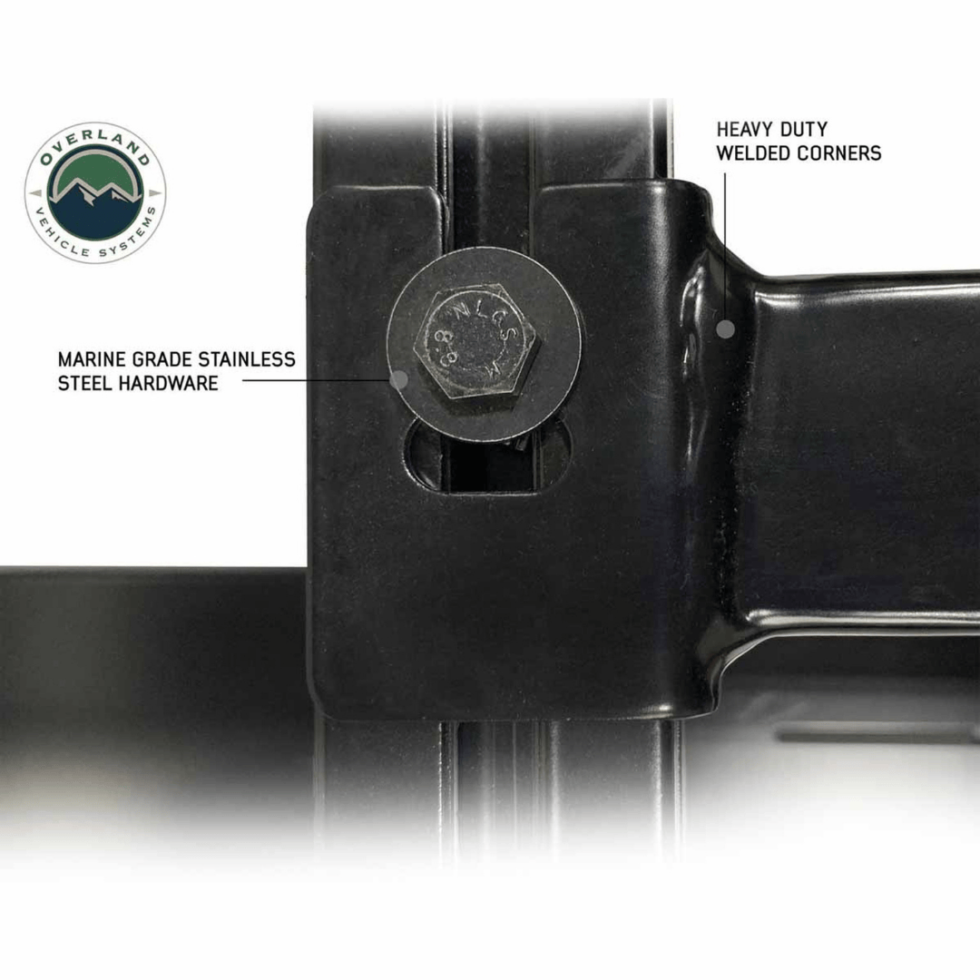 Overland Vehicle Systems Discovery Rack for Mid-Size Truck Short Beds build quality