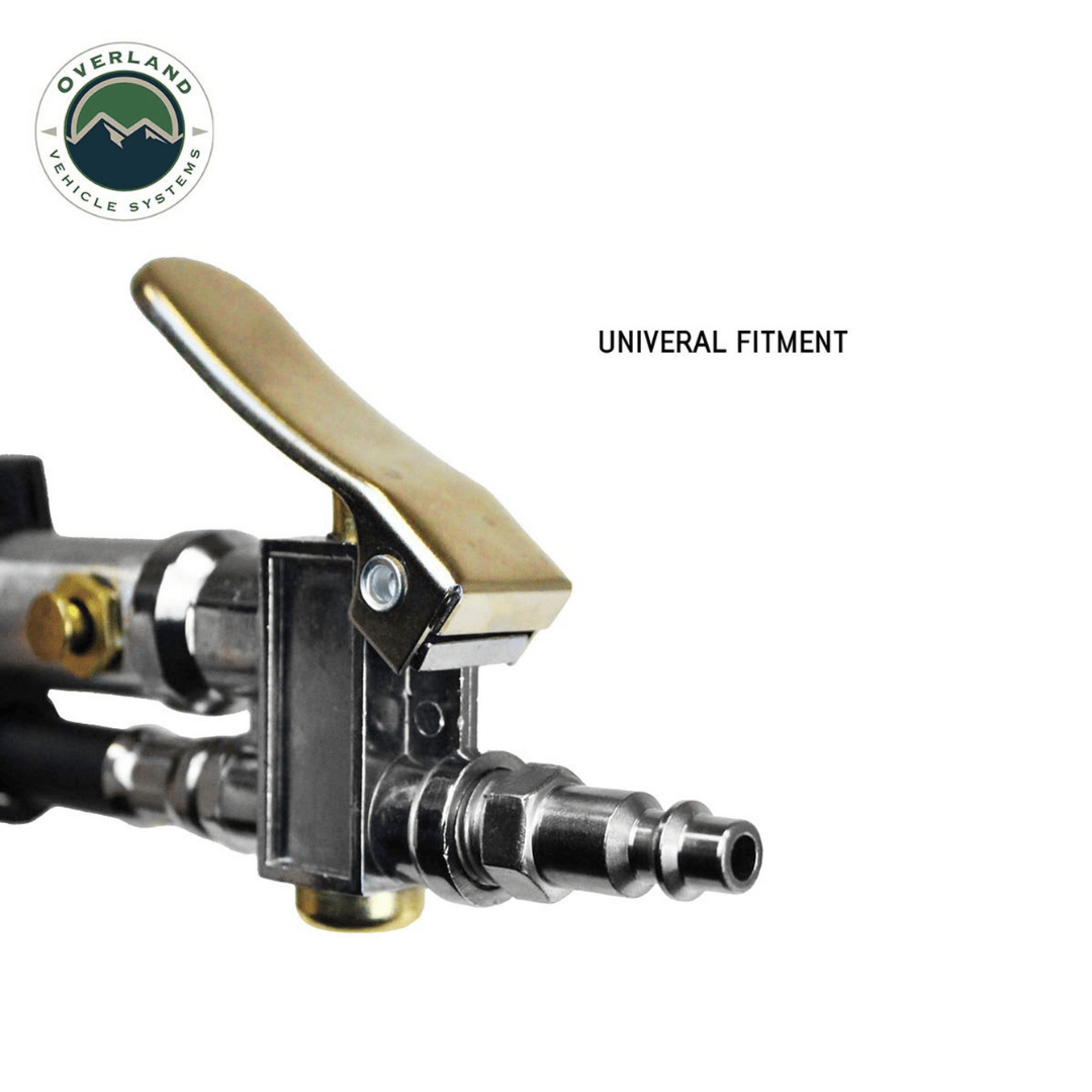 Overland Vehicle Systems EGOI Air Compressor Hose &amp; Accessory Kit tire inflator chuck