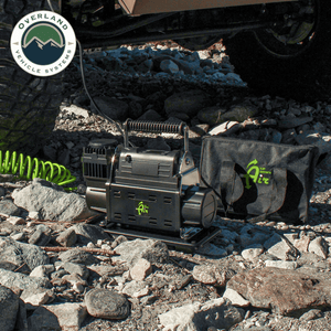 Overland Vehicle Systems EGOI Portable Digital Air Compressor single motor real world use