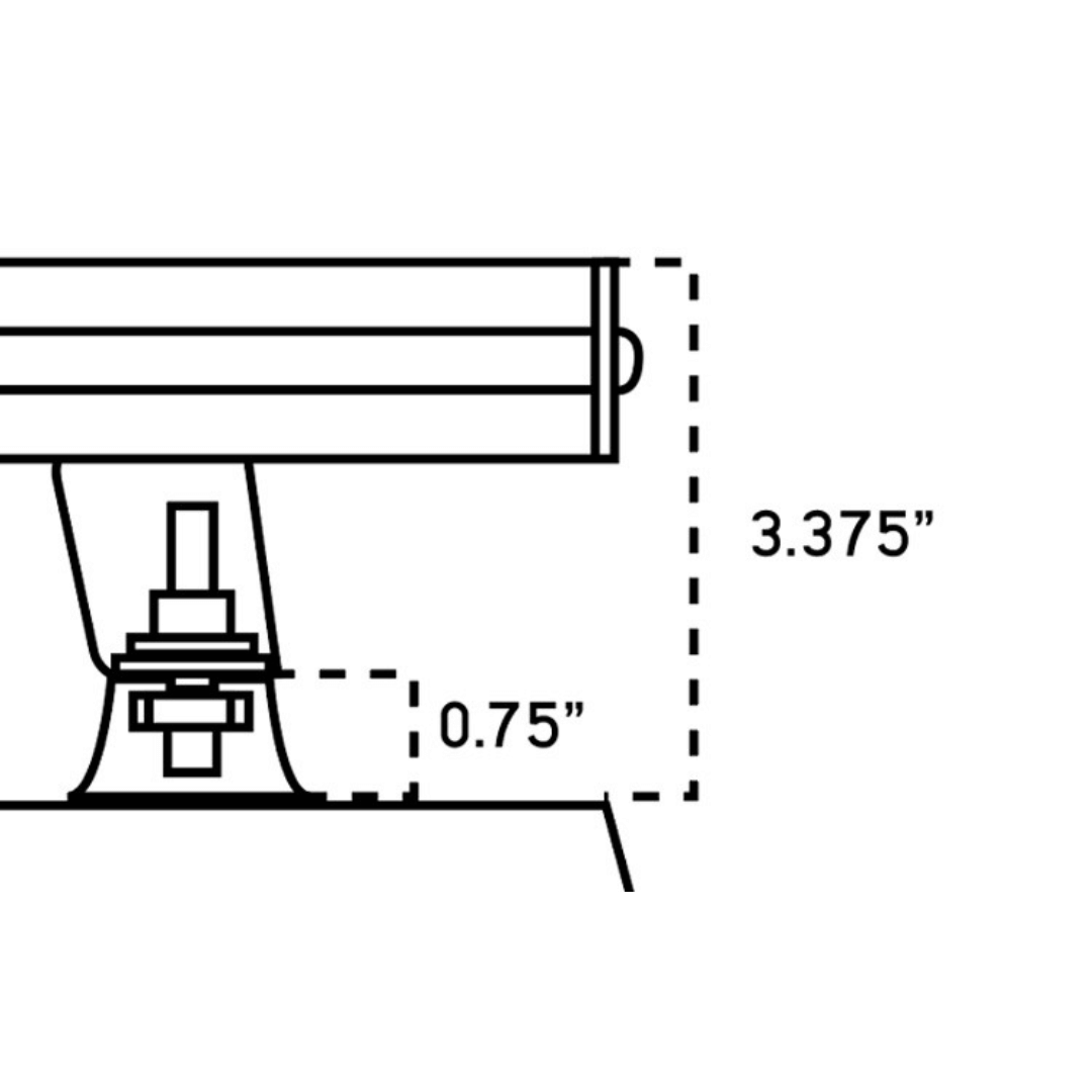 Overland Vehicle Systems Expedition Truck Cap Crossbars..