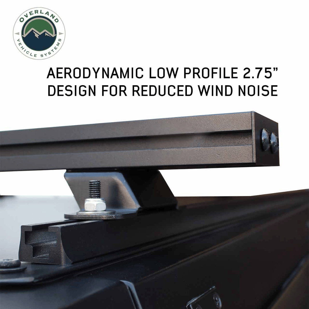 Overland Vehicle Systems Expedition Truck Cap Crossbars -  Aerodynamic Design