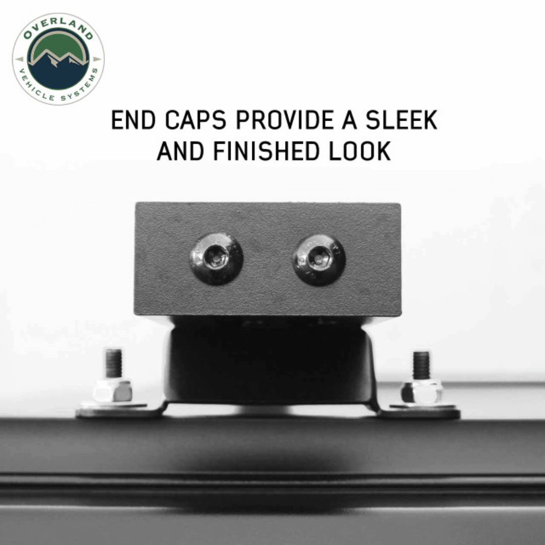 Overland Vehicle Systems Expedition Truck Cap Crossbars - End Caps