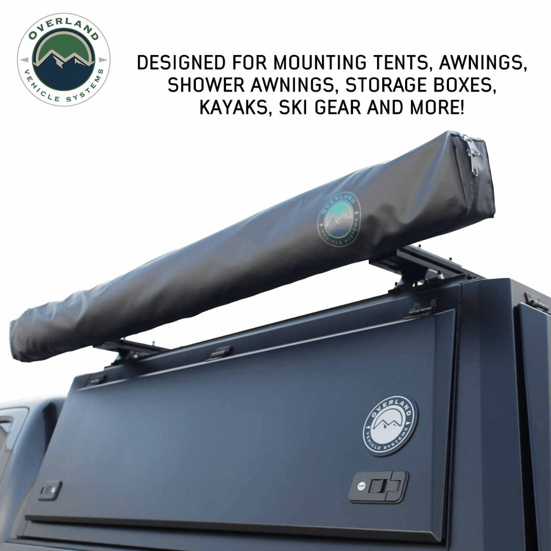 Overland Vehicle Systems Expedition Truck Cap Crossbars - Versatility
