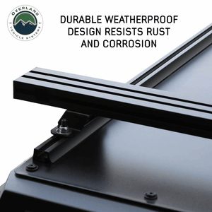 Overland Vehicle Systems Expedition Truck Cap Crossbars - Weatherproof Design