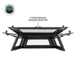 Overland Vehicle Systems Expedition Truck Cap fully opened