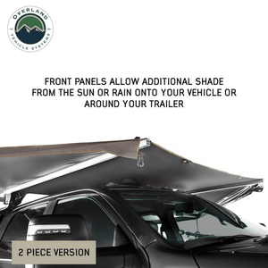 Overland Vehicle Systems HD 180 Awning Connector Piece Kit Front panel Shade