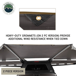 Overland Vehicle Systems HD 180 Awning Connector Piece Kit Gromets