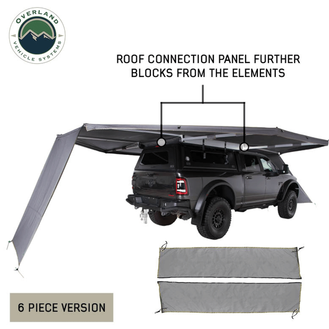 Overland Vehicle Systems HD 180 Awning Connector Piece Kit  Piece Kit