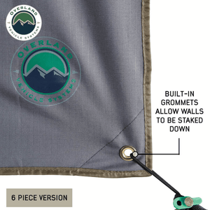 Overland Vehicle Systems HD 180 Awning Connector Piece Kit Grometts