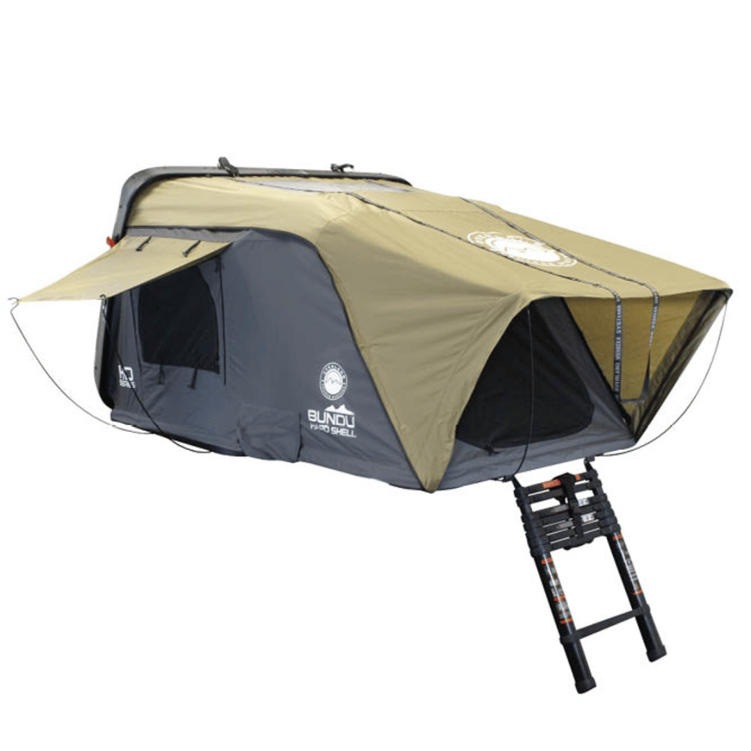 Overland Vehicle Systems HD Bundu Cantilever Hard Shell Roof Top Tent 